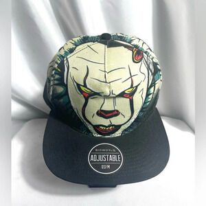 Bioworld IT The Clown Baseball Cap Adjustable Snapback Unisex Adult Hat NWOT